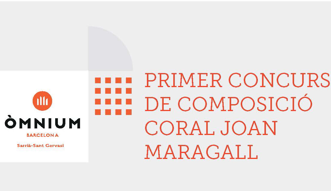 Primer Concurs de composició coral Joan Maragall